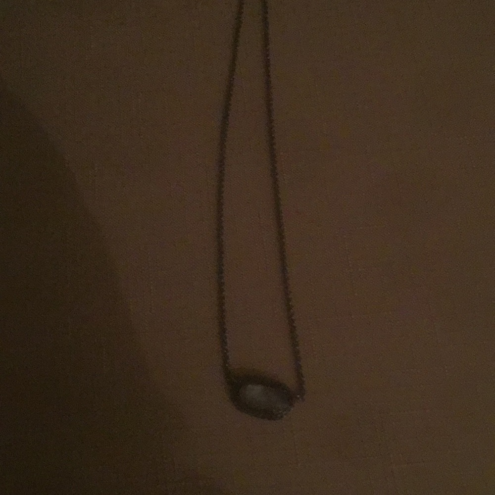 Kendra Scott Black Elaina necklace.